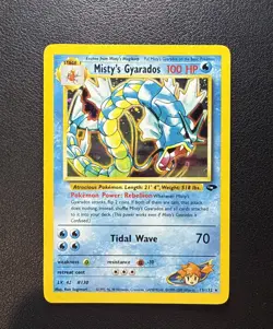 Pokemon TCG Misty's Gyarados Holo Rare Gym Challenge 13/132 - LP/Excellent - Image 1