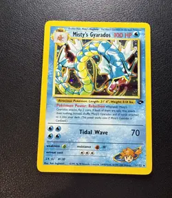 Pokemon TCG Misty's Gyarados Holo Rare Gym Challenge 13/132 - LP/Excellent - Image 2