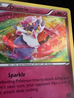 Pokemon Diancie 71/119 XY Phantom Forces Holo Rare Basic HP90 2014 - Image 4