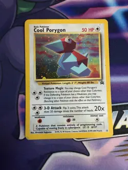 Pokemon TCG - Cool Porygon Holo 15 | Black Star Promo - Image 1