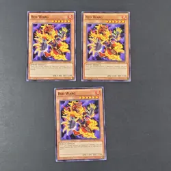 Yugioh TCG - 3x Red Warg -TDIL-EN014 - LP/NM - 1st Ed - Common - Monster - 2016 - Image 2