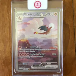 🔥 Charizard EX Special Illustration Rare Scarlet & Violet 151 199/165 Pokemon - Image 1