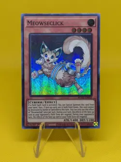 Yugioh - Meowseclick (BODE-EN034) - Super Rare 1st Edition - Image 1