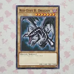 Red-Eyes B. Dragon LEDU-EN000 | Legendary Duelists | 1st Edition LP - Image 1
