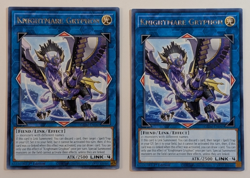 Yugioh TCG - 2x Knightmare Gryphon - GEIM-EN041 - NM + LP - 1st Edition Rare - Image 1