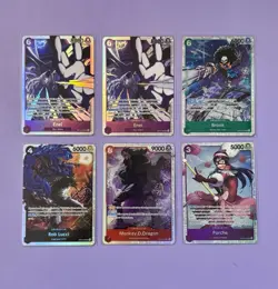 One Piece TCG English 20 SR Card Lot: OP15, OP07, EB03, EB04 - Image 4