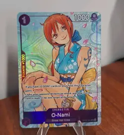 One Piece O-Nami Illustration Box Volume 1 OP05-062 English FOIL - Image 1