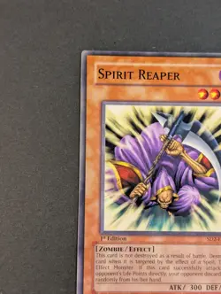 Yugioh TCG - 1x Spirit Reaper - SD2-EN006 - NM/LP - 1st Edition - Rare - 2005 - Image 3