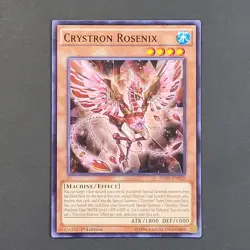 Yugioh TCG - 3x Crystron Rosenix - INOV-EN020 - NM/LP - 1st Ed. - Common - 2016 - Image 2