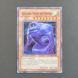 Yugioh TCG - Cloudian Eye of the Typhoon - GLAS-EN005 - NM - Super Rare 1st 2007 - Image 2