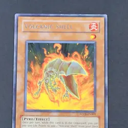 Yugioh TCG - Volcanic Shell - FOTB-EN009 - LP - Unlimited - Rare - Monster, 2007 - Image 5