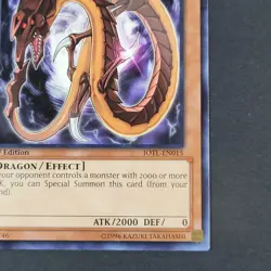 Yugioh TCG - Schwarzschild Limit Dragon - JOTL-EN015 - 1st - Common - LP/NM 2013 - Image 4