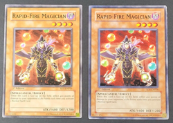 Yugioh TCG - 2x Rapid Fire Magician - SD6-EN016 - LP/NM - 1st Ed - Common 2005 - Image 1