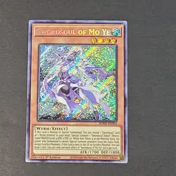 Yugioh - Swordsoul of Mo Ye - BODE-EN003 - NM - Prismatic Secret Rare - 1st 2021 - Image 2