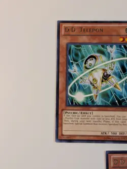 Yugioh TCG - 3x D.D. Telephon - PHSW-EN027 - NM/LP - Unlimited Edition - Rare - Image 4