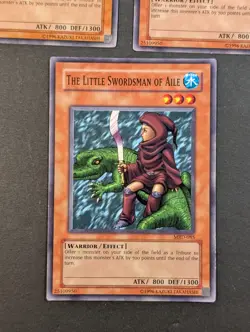 Yugioh TCG - 3x Little Swordsman of Aile - MRD-085 - 1x 1st Edition - LP Vintage - Image 5