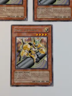 Yugioh TCG - 3x Road Synchron - DP09-EN002 - NM - Unlimited Edition - Rare 2009 - Image 5