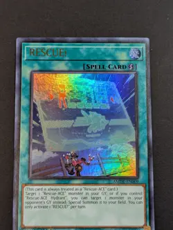 Yugioh TCG - 1x Rescue! - AMDE-EN009 - NM/LP - 1st Edition - Ultra Rare - 2023 - Image 5
