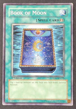 Yugioh TCG - Book of Moon - SDSC-EN030 - 1st Edition - LP - Common - Spell 2014 - Image 1