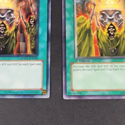 Yugioh TCG - 2x Mage Power - SD6-EN022 + SDDL-EN024 - LP - 1st Edition - 2006 - Image 4