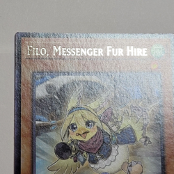 Yugioh - Filo, Messenger Fur Hire - DANE-EN015 - NM - Rare - 1st Edition - 2018 - Image 4