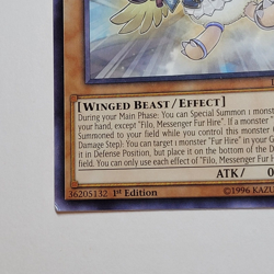 Yugioh - Filo, Messenger Fur Hire - DANE-EN015 - NM - Rare - 1st Edition - 2018 - Image 5