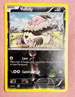 Vullaby | 57/124 | Fates Collide | 2016 Pokemon Common | Reverse Holo | LP - Image 1