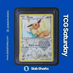 2013 POKEMON B&W LEGENDARY TREASURES RADIANT COLLECTION #RC14/RC25 EEVEE - Image 1