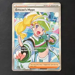Pokemon TCG Emcees Hype 220/182 Destined Rivals - Image 1