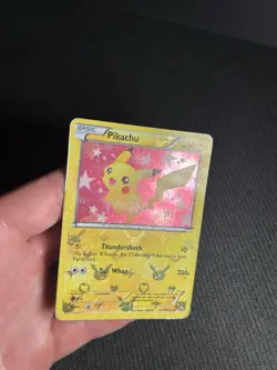 Pokemon TCG Pikachu RC7/RC25 Legendary Treasures: Radiant Collection Holo HP/DMG - Image 5