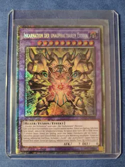 Yu-Gi-Oh! Inkarnation der unaufhaltbaren Exodia MP25-DE008 Starlight Rare DE NM - Image 1