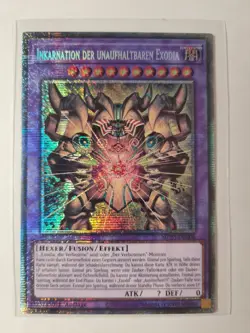 Yu-Gi-Oh! Inkarnation der unaufhaltbaren Exodia MP25-DE008 Starlight Rare DE NM - Image 3
