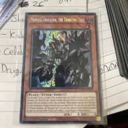 ☆ BLZD-EN027 Princess Dracaena, the Thirsting Tree - Secret YuGiOh - Image 1