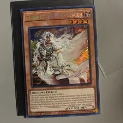 Yugioh! Fallen of the White Dragon BPRO-EN024 Secret Rare 1st Ed pack fresh! NM - Image 2