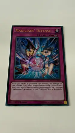 Yu-Gi-Oh! Magicians' Defense MVP1-EN028 Ultra Rare Mint 1st Edition - Image 1