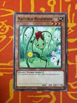YUGIOH NATURIA ROSEWHIP COMMON NM HAC1-EN099 - Image 1
