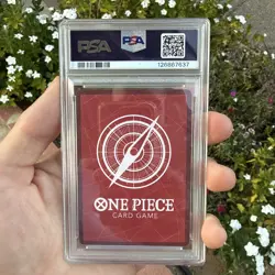 2025 ONE PIECE PROMOS DODGERS X ONE PIECE NIGHT #010 MONKEY D. LUFFY PSA 10 - Image 2
