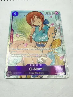 O-Nami OP05-062 UC ALT ART – Illustration Box Vol.1 One Piece TCG PROMO - Image 1