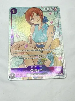 O-Nami OP05-062 UC ALT ART – Illustration Box Vol.1 One Piece TCG PROMO - Image 2