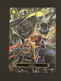 One Piece Sabo OP07-118 SP Carry On His Will OP13 - Image 1