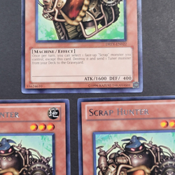 Yugioh TCG - 3x Scrap Hunter - DREV-EN022 - LP/NM - Rare - Machine - UNL - 2010 - Image 4