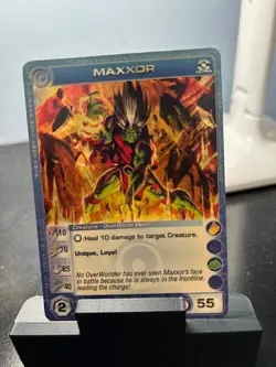 CHAOTIC ULTRA RARE MAXXOR CARD - Image 1