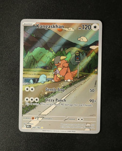 Pokemon Card TCG - Kangaskhan 204/182 Destined Rivals - Illustration Rare - NM ⭐ - Image 1