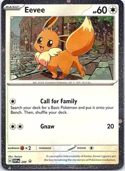 Eevee - 200 (Cosmos Holo) Holo Promo SV: Scarlet & Violet Promo Cards SVP 200 NM - Image 1