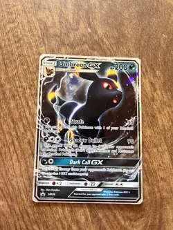 Pokemon TCG Umbreon GX SM36 SM Promo Holo Stage 1 Dark 200 HP Card - Image 1
