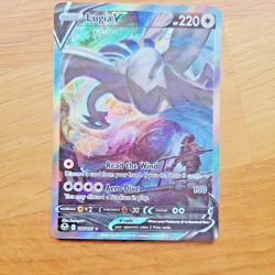 Pokemon Lugia V SWSH12 Silver Tempest Holo Alternate Full Art Trading Card - Image 1