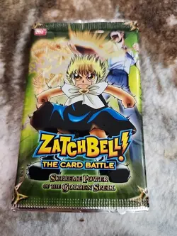 Zatch Bell The Card Battle Supreme Power of the Golden Spell Booster Pack - Image 1