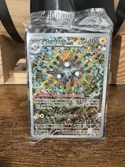 Pokemon TCG Magneton SVP Black Star Promo Holo SEALED Card SVP159 English - Image 1