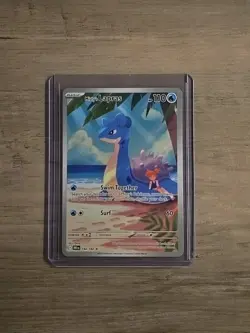 Misty's Lapras 194/182 Destined Rivals Illustration Rare Pokemon TCG Card NM - Image 3