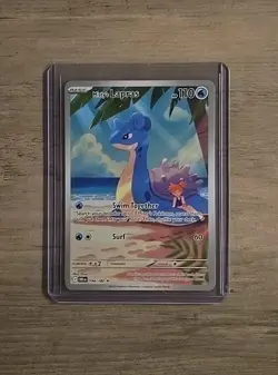 Misty's Lapras 194/182 Destined Rivals Illustration Rare Pokemon TCG Card NM - Image 4